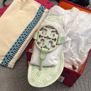 Tory Burch Mint Green Sandals
